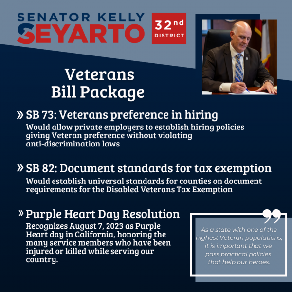 SB 82: Veterans Property Tax Exemption Documentation Standards 