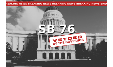 sb 76 vetoed