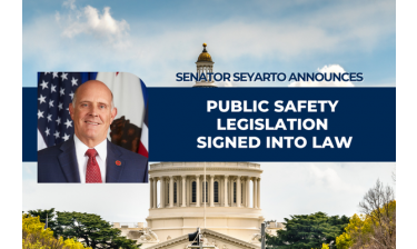 public safety legislation signed