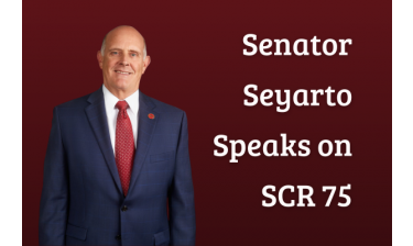 Senator Seyarto Speaks on SCR 75