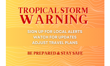 tropical storm warning